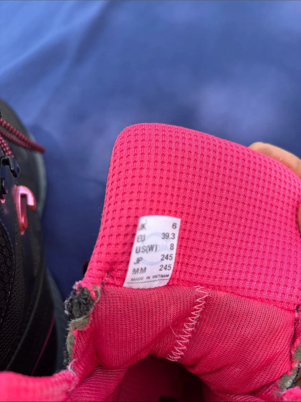 Helly Hansen Black and Pink Women's Waterproof Hiking Boots.ODIN